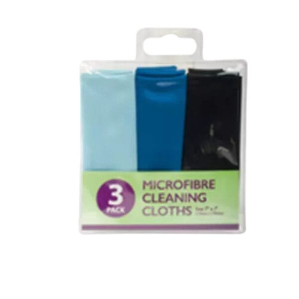 3 Pack Microfibre Cloths for Glasses Use - Image 2