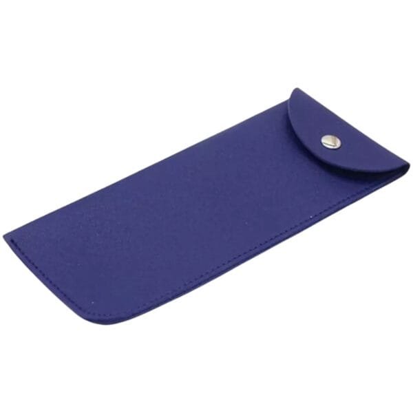 Pu Leather Glasses Pouch Case Snap Closure Soft Sunglasses Reading Glasses Holder - Image 6