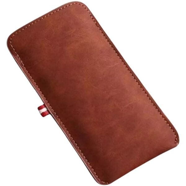 Soft PU Leather Glasses Pouch