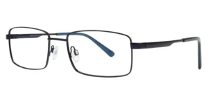 Meridian Eyewear Rialto Stainless Steel Bow Temples - C3 Matt Navy