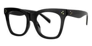 Confident & Sleek Black Prescription Glasses