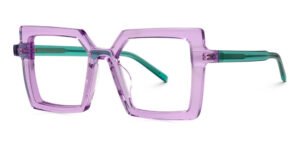 Charming & Radiant Crystal Pink Prescription Glasses