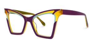 Delightful & Unstoppable Purple Optical Frames